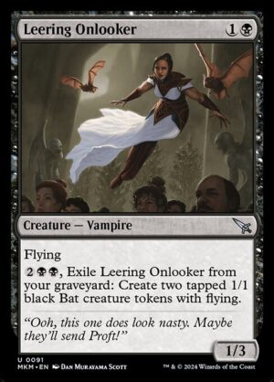 Leering Onlooker<br /><span class="collector-number">Collector No. 91</span>