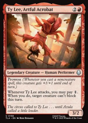 Ty Lee, Artful Acrobat - Foil<br /><span class="collector-number">Collector No. 158</span>