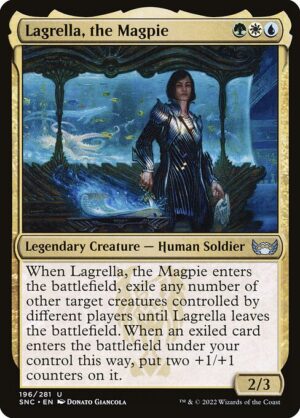 Lagrella, the Magpie<br /><span class="collector-number">Collector No. 196</span>