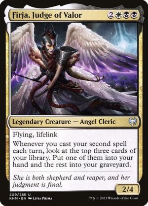 Firja, Judge of Valor<br /><span class="collector-number">Collector No. 209</span>