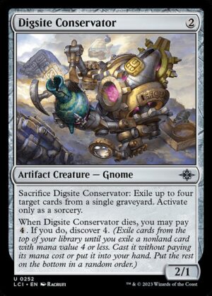 Digsite Conservator<br /><span class="collector-number">Collector No. 252</span>