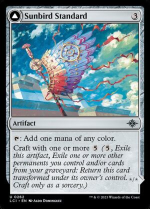 Sunbird Standard // Sunbird Effigy<br /><span class="collector-number">Collector No. 262</span>