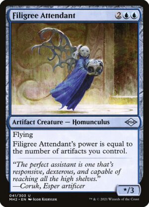 Filigree Attendant - Foil<br /><span class="collector-number">Collector No. 41</span>