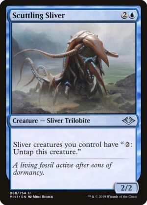 Scuttling Sliver<br /><span class="collector-number">Collector No. 68</span>