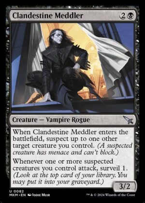 Clandestine Meddler<br /><span class="collector-number">Collector No. 82†</span>