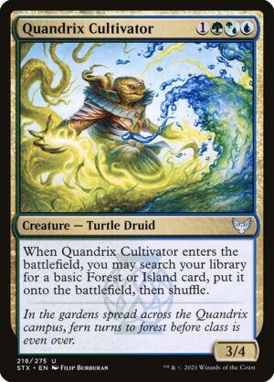 Quandrix Cultivator<br /><span class="collector-number">Collector No. 218</span>