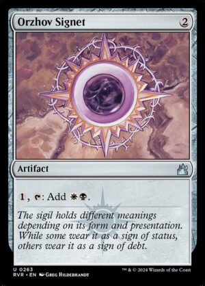 Orzhov Signet<br /><span class="collector-number">Collector No. 263</span>