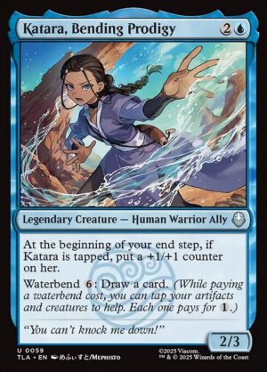 Katara, Bending Prodigy - Foil<br /><span class="collector-number">Collector No. 59</span>