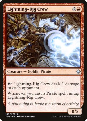 Lightning-Rig Crew<br /><span class="collector-number">Collector No. 150</span>