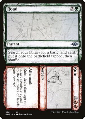 Road // Ruin<br /><span class="collector-number">Collector No. 376</span>