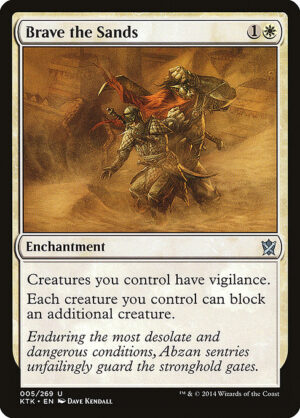 Brave the Sands - Foil<br /><span class="collector-number">Collector No. 5</span>