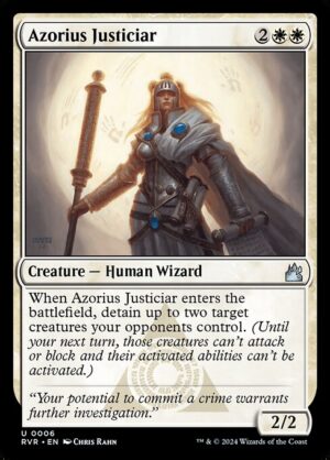 Azorius Justiciar<br /><span class="collector-number">Collector No. 6</span>