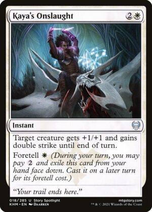 Kaya's Onslaught<br /><span class="collector-number">Collector No. 18</span>
