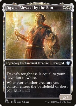 Daxos, Blessed by the Sun<br /><span class="collector-number">Collector No. 258</span>