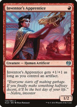 Inventor's Apprentice<br /><span class="collector-number">Collector No. 120</span>