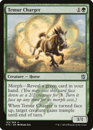 Temur Charger<br /><span class="collector-number">Collector No. 153</span>