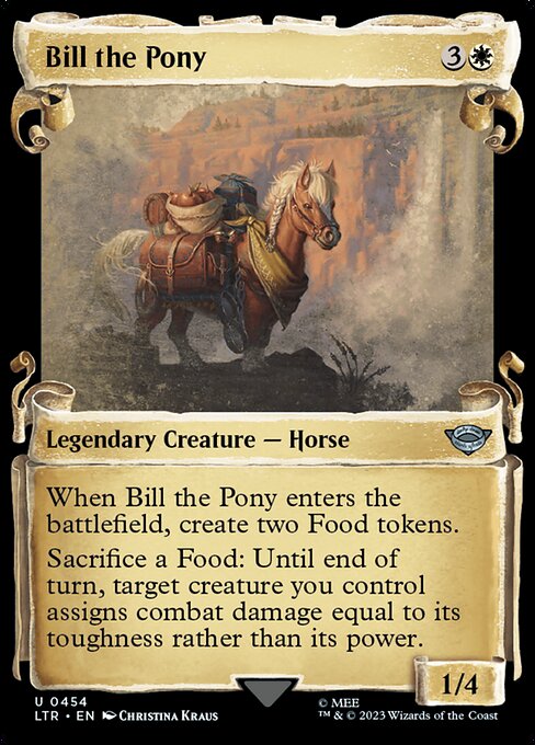 Bill the Pony - Foil<br /><span class="collector-number">Collector No. 454</span>