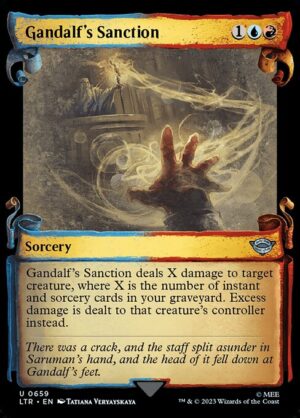 Gandalf's Sanction - Foil<br /><span class="collector-number">Collector No. 659</span>