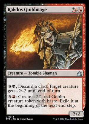 Rakdos Guildmage<br /><span class="collector-number">Collector No. 214</span>