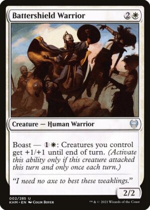 Battershield Warrior - Foil<br /><span class="collector-number">Collector No. 2</span>