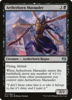 Aetherborn Marauder<br /><span class="collector-number">Collector No. 71</span>