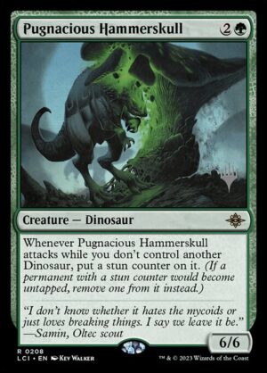 Pugnacious Hammerskull - Foil<br /><span class="collector-number">Collector No. 208p</span>