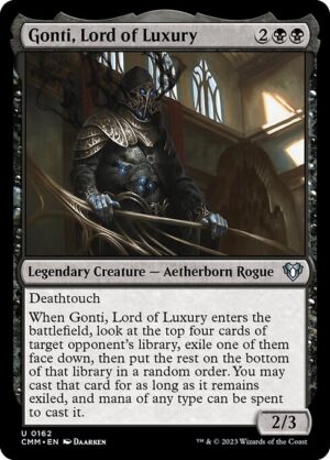 Gonti, Lord of Luxury - Foil<br /><span class="collector-number">Collector No. 162</span>