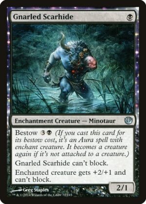 Gnarled Scarhide<br /><span class="collector-number">Collector No. 72</span>