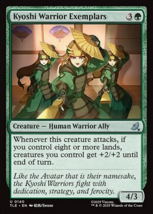 Kyoshi Warrior Exemplars - Foil<br /><span class="collector-number">Collector No. 140</span>