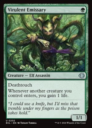 Virulent Emissary - Foil<br /><span class="collector-number">Collector No. 202</span>