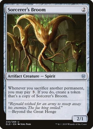 Sorcerer's Broom<br /><span class="collector-number">Collector No. 232</span>