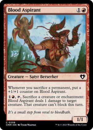Blood Aspirant - Foil<br /><span class="collector-number">Collector No. 208</span>