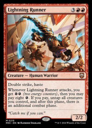 Lightning Runner<br /><span class="collector-number">Collector No. 215</span>