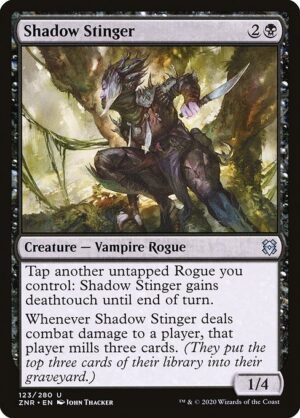 Shadow Stinger<br /><span class="collector-number">Collector No. 123</span>