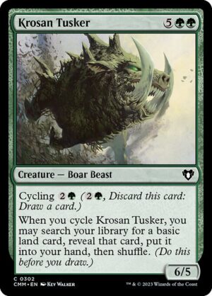 Krosan Tusker - Foil<br /><span class="collector-number">Collector No. 302</span>