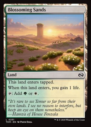 Blossoming Sands - Foil<br /><span class="collector-number">Collector No. 251</span>