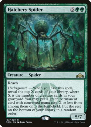 Hatchery Spider - Foil<br /><span class="collector-number">Collector No. 132</span>