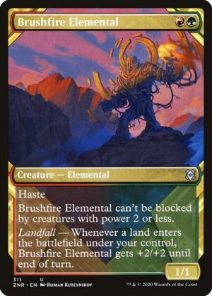 Brushfire Elemental<br /><span class="collector-number">Collector No. 311</span>