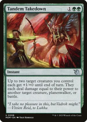 Tandem Takedown<br /><span class="collector-number">Collector No. 208</span>
