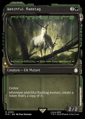 Watchful Radstag - Foil<br /><span class="collector-number">Collector No. 335</span>