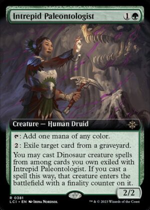 Intrepid Paleontologist - Foil<br /><span class="collector-number">Collector No. 381</span>