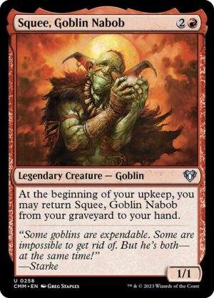 Squee, Goblin Nabob<br /><span class="collector-number">Collector No. 258</span>