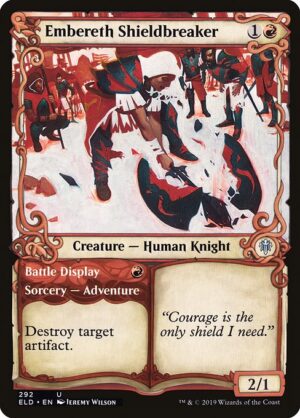 Embereth Shieldbreaker // Battle Display<br /><span class="collector-number">Collector No. 292</span>