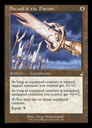 Sword of the Paruns<br /><span class="collector-number">Collector No. 395</span>