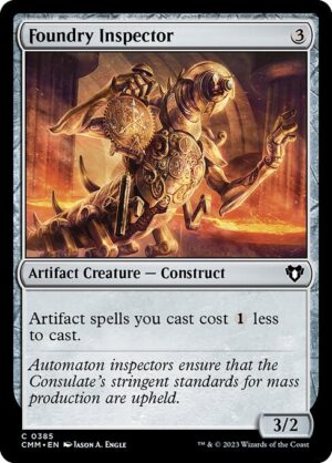 Foundry Inspector<br /><span class="collector-number">Collector No. 385</span>
