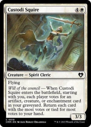 Custodi Squire<br /><span class="collector-number">Collector No. 19</span>