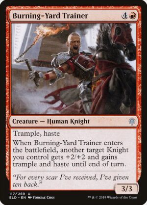 Burning-Yard Trainer<br /><span class="collector-number">Collector No. 117</span>