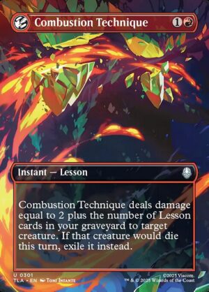 Combustion Technique - Foil<br /><span class="collector-number">Collector No. 301</span>