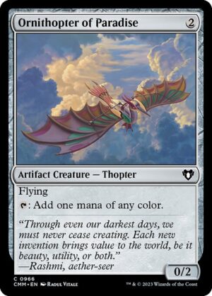 Ornithopter of Paradise<br /><span class="collector-number">Collector No. 966</span>