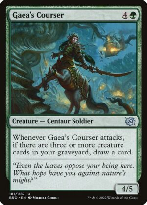 Gaea's Courser - Foil<br /><span class="collector-number">Collector No. 181</span>